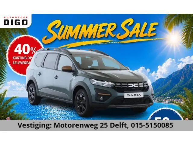 Dacia Jogger 1.0 TCe 110 EXTREME 7 ZITS GARANTIE TOT 2035* . CRUISE CONTROL . DODE HOEK DETECTIE . P...
