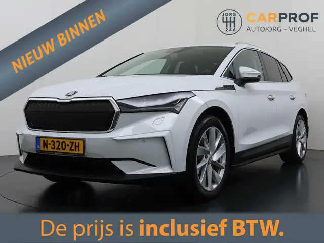 Skoda Enyaq iV 80 204 pk | Navigatie | SOH 93% | Leder | 360 camera | Cruise Controle |