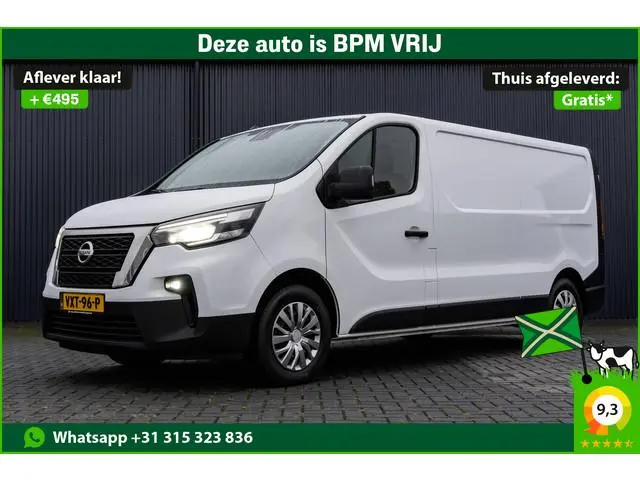 Nissan Primastar **dCi | L2H1 | Automaat | 150 PK | LED | Cruise | Airco | PDC | Euro 6**