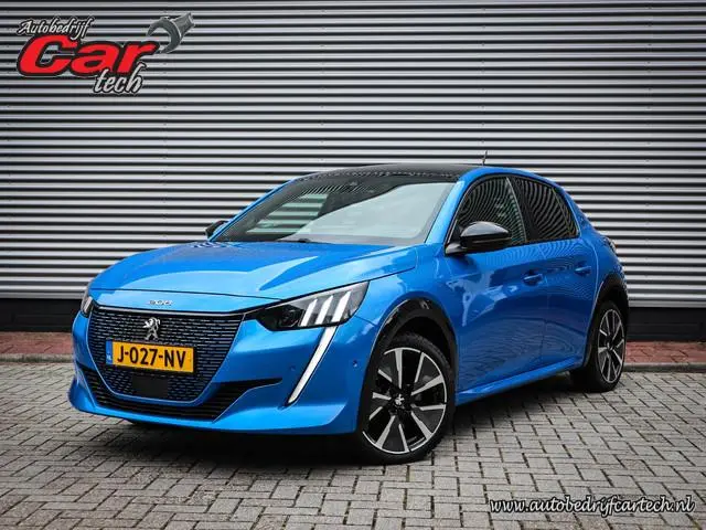 Peugeot e-208 EV GT 350 50 kWh | Clima | Cruise | Navi | Leer | Panoramadak | Stoelverwarming | Pdc...