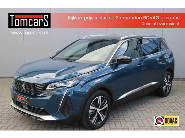 Peugeot 5008 1.2 Hybrid 136PK Automaat GT 7-pers/Leder/Memory-stoel/Camera/Stoelverwarming