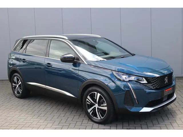 Peugeot 5008 1.2 Hybrid 136PK Automaat GT 7-pers/Leder/Memory-stoel/Camera/Stoelverwarming