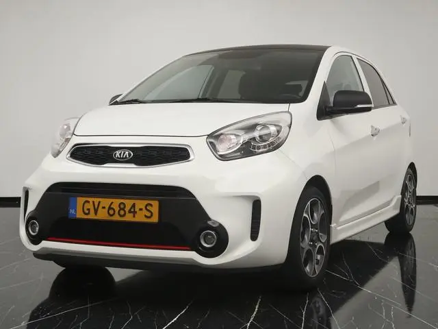 Kia Picanto 1.2 CVVT SportsLine 85PK - Climate control - Cruise control - Licht metalen velgen - Tre...