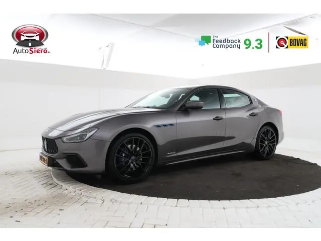 Maserati Ghibli 2.0 MHEV GranSport Schuif/Kanteldak, 360 Camera, Volleder