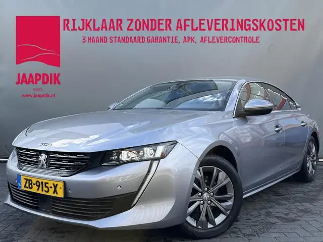 Peugeot 508 BWJ 2019 1.6 181 PK  Blue Lease Allure AUTOMAAT | TREKHAAK | HALF LEDER | FULL LED | ADA...