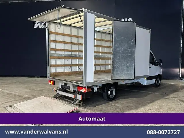 Mercedes-Benz Sprinter 315 CDI 150pk 9G-Tronic Automaat Bakwagen 21m3 KUUB Laadklep Zijdeur Euro6 Ai...
