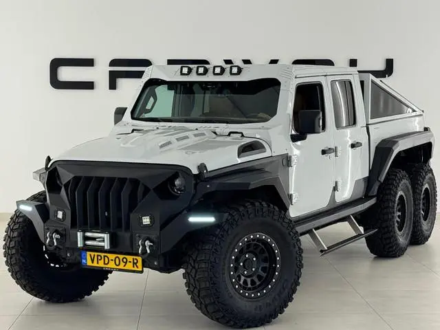 Jeep GLADIATOR Greenhill 6x6 Uniek Lier Leder Brute machine