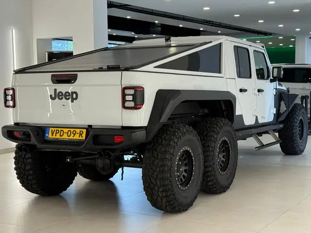 Jeep GLADIATOR Greenhill 6x6 Uniek Lier Leder Brute machine