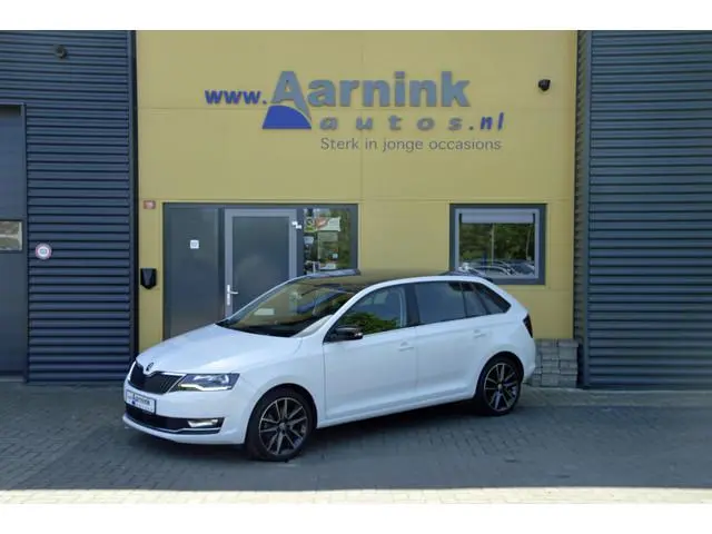 Skoda Rapid Spaceback 1.0 Tsi Clever 110 pk Navigatie, Winterpack, Xenon, cruisecontrol, Autom. airc...