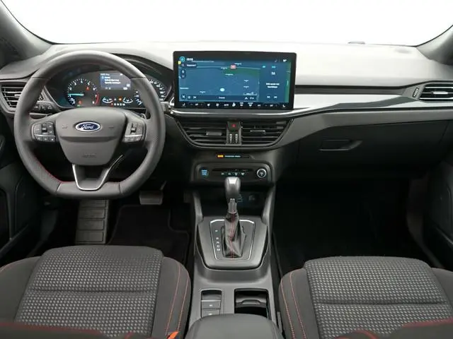Ford Focus Wagon 1.0 EcoBoost Hybrid ST Line X | Navi | Trekhaak | Panodak | All-