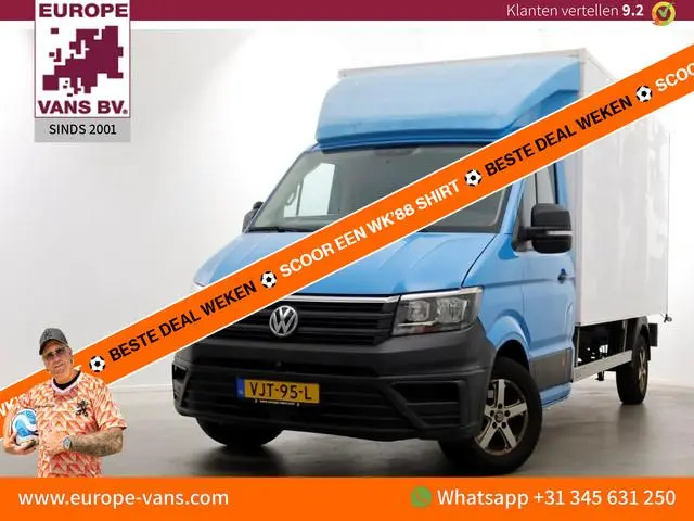 Volkswagen Crafter 35 2.0 TDI E6 Bakwagen met achterdeuren 2-Persoons 03-2021