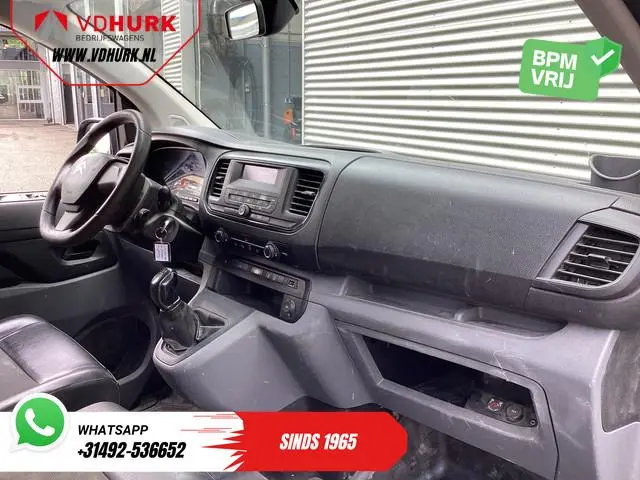 Citroën Jumpy 1.6 HDI L2 EXPORT E6 Imperiaal/ Alarm III/ Cruise/ Trekhaak/ PDC/ Airco