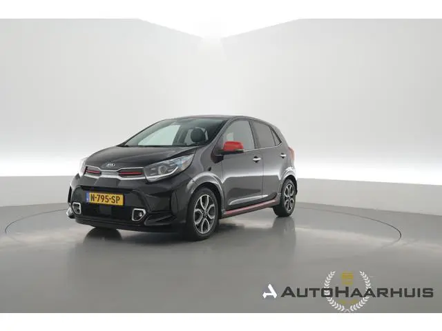 Kia Picanto 1.0 DPi GT-Line | Rijklaar! | Cruise | Camera | Leder | NAV+App.Connect | Climate | LED...