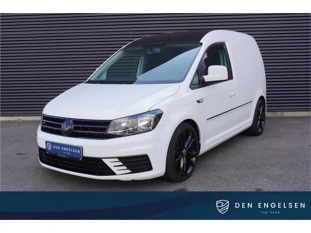 Volkswagen Caddy 185pk Gechipt Trekhaak Apple carplay  Cruise conrol Airco 18" Velgen Spoiler