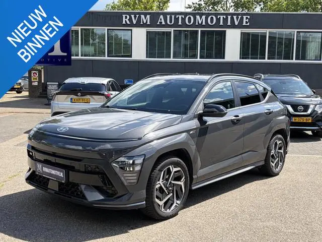 Hyundai Kona 1.6 GDI HEV N Line   FULL OPTION|  STOELVERWARMING + VENTILATIE| STUURVERWARMING| ELEK....