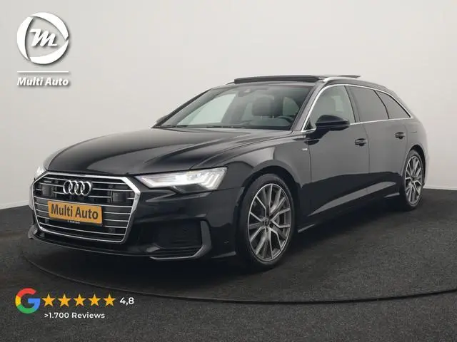 Audi A6 Avant 50 TFSI e Quattro 2x S Line PHEV 300pk Dealer O.H. | Trekhaak Af Fabriek | Panodak | H...