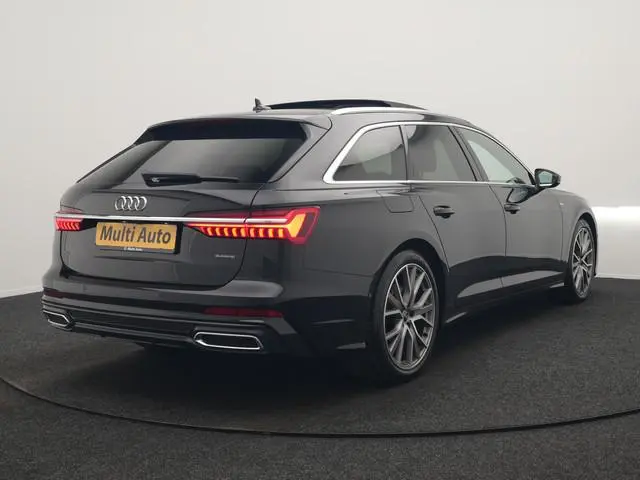 Audi A6 Avant 50 TFSI e Quattro 2x S Line PHEV 300pk Dealer O.H. | Trekhaak Af Fabriek | Panodak | H...