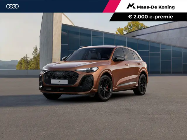 Audi Q5 e-hybrid quattro S edition Competition 367 PK · Tech pro · 20" LM Velgen · Glazen panoramada...