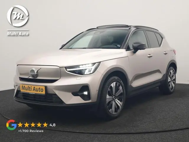 Volvo XC40 Ultimate Recharge Pure 69 kWh 231pk Dealer O.H. | Trekhaak Af Fabriek | Panodak | Adaptiv...