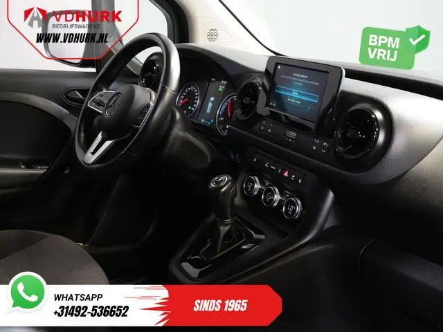 Mercedes-Benz eCitan 112 Pro 284 WLTP Snellader/ LED/ Stoelverw./ Carplay/ Climate/ Navi/ Cruise/ Ca...