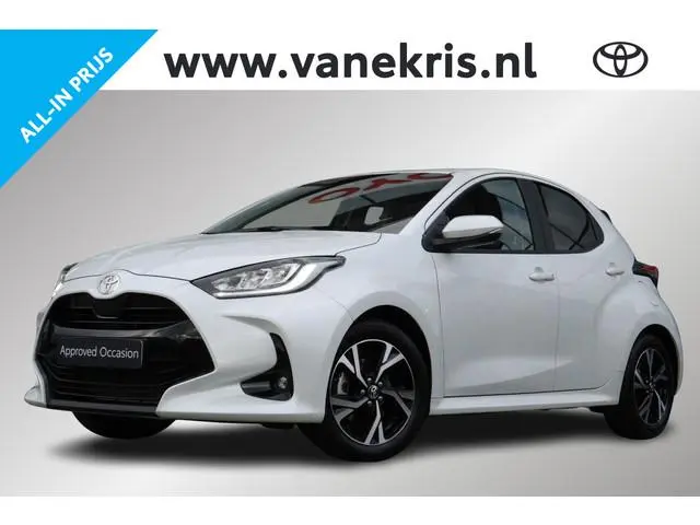 Toyota Yaris 1.5 Hybrid 115 First Edition, Apple Carplay, Privacy Glass, Android auto, Parelmoer Wit...