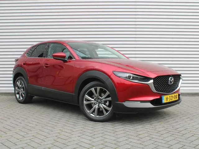 Mazda CX-30 2.0 e-SkyActiv-X M Hybrid Luxury | Trekhaak | Schuifdak | 18" LM | Leer | Elektr. stoelv...