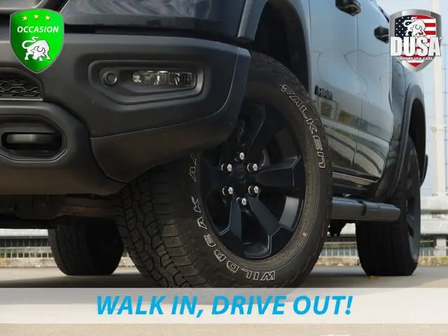RAM 1500 Rebel | 3.6L V6 | Crew Cab | Full | HUD | Leder | Digital dash | Panorama | Hardtop Deksel