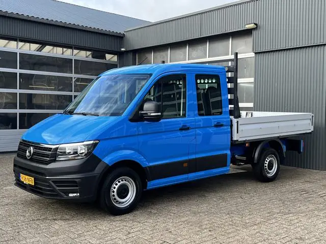 Volkswagen Crafter 35 2.0 TDI L3 DC Airco Cruise controle Euro 6 Pick-up Telefoonverbinding Voorruit...