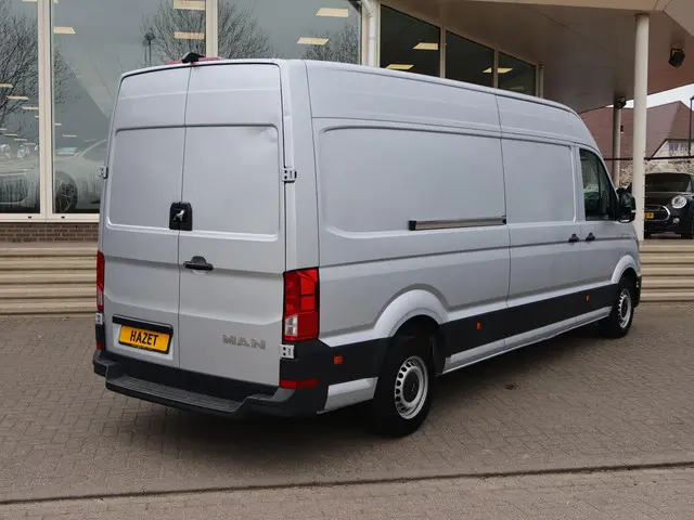 MAN TGE 35 3.140 AUT. L4H3 ZILVERGRIJS + CAMERA | APPLE CARPLAY | ANDROID AUTO | DAB | NAVIGATIE