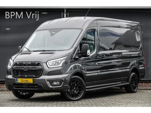 Ford Transit L3H2 | 2.0Tdci 165Pk A8 Aut. | 350 | Raptor Edition | 2x Schuifdeur | Nieuw Model | Mag...