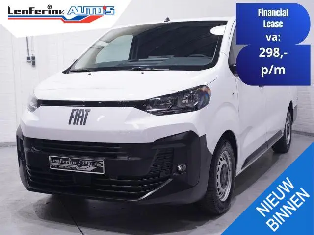 Fiat Scudo 2.0 Diesel 145 pk Aut. L3 Navi, Camera Airco, Cruise Control, Laadruimte Pakket, PDC V+A,...