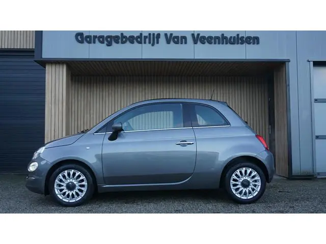 Fiat 500 1.0 70pk Hybrid Star Pano.Dak Virtual Cruise Control Sportstoelen H-Leder 33348km *NL auto*