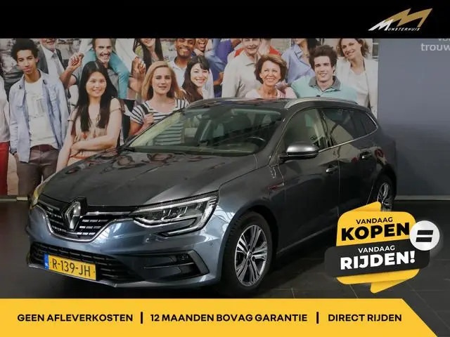 Renault Mégane Estate 1.3 TCe Intens *Vraag naar beschikbaarheid!* - Trekhaak - Dodehoek - Head-up d...