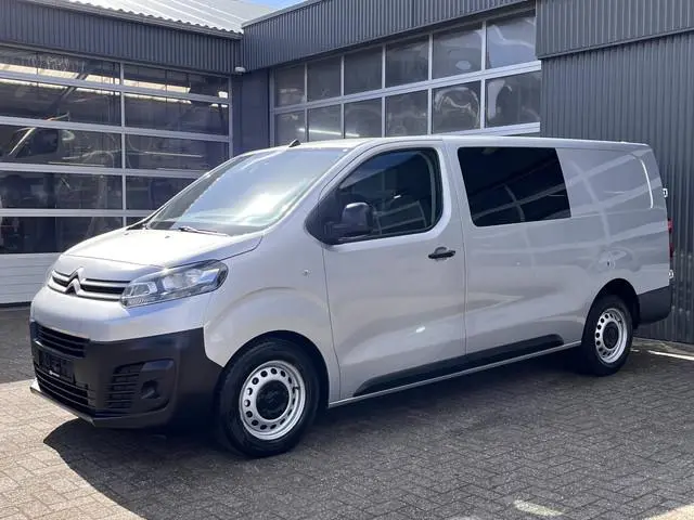 Citroën Jumpy 2.0 HDI 120 XL DC Marge BTW en BPM vrij!! Airco Cruise controle Trekhaak 2500kg Naviga...