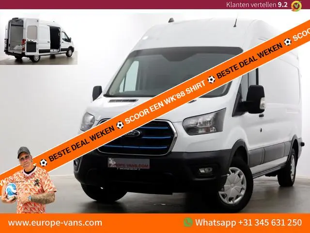 Ford E-Transit 350 L3H3 68 kWh Trend WLTP Range 317km 100% Elektrisch SOH 95,8% 07-2023