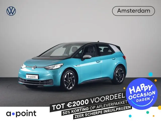 Volkswagen ID.3 First 58 kWh 204PK | SoH 90,93% |Navigatie | Voorstoelen verwarmd| Parkeer sensoren...