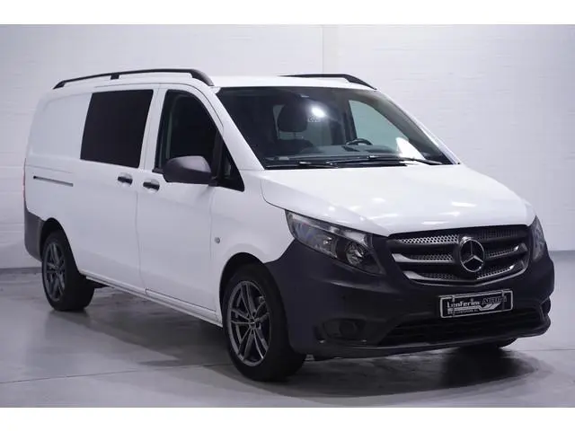 Mercedes Benz Vito 116 CDI 163 pk Dubbel Cabine Automaat Navi L2 Dode Hoek & Lane Assist, Camera Cru...