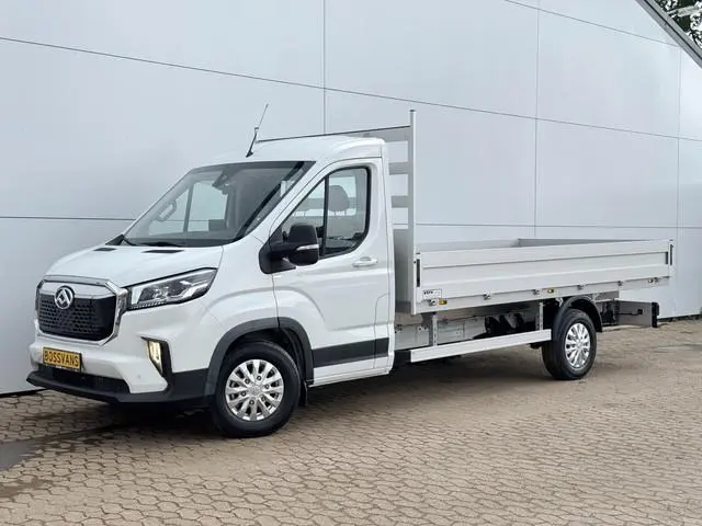 Maxus eDeliver 9 65kWh 204PK Nieuw! Open Laadbak 172km WLTP 100% Elektrisch Airco Adaptieve Cruise C...