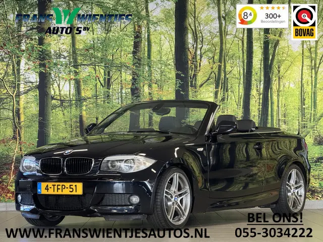 BMW 1-serie Cabrio 118i M Sport Edition | Origineel Nederlands! | M Pakket | Leder | Navigatie | Cru...