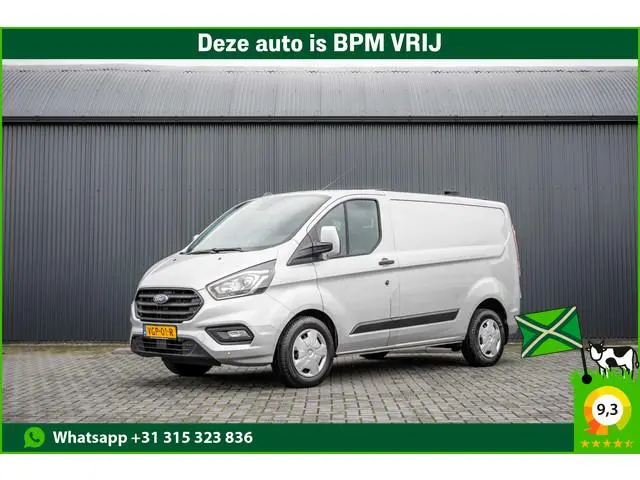 Ford Transit Custom 2.0 EcoBlue L1H1 | Automaat | 3-Zits | Camera | Carplay | Cruise | PDC | Airco |...