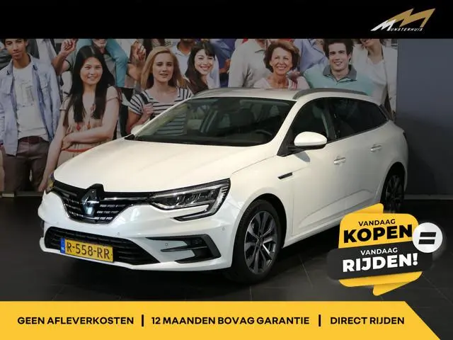 Renault Mégane Estate 1.3 TCe 140 Techno - Dealer onderhouden! - Dodehoek - Parkeerassistent - Uitpa...