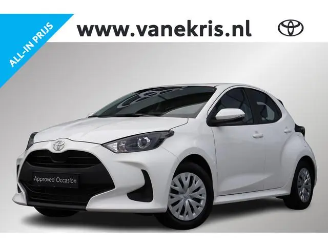 Toyota Yaris 1.5 Hybrid 115 Active, Reservewiel, Auto, Adaptieve cruise control, Lane assist.