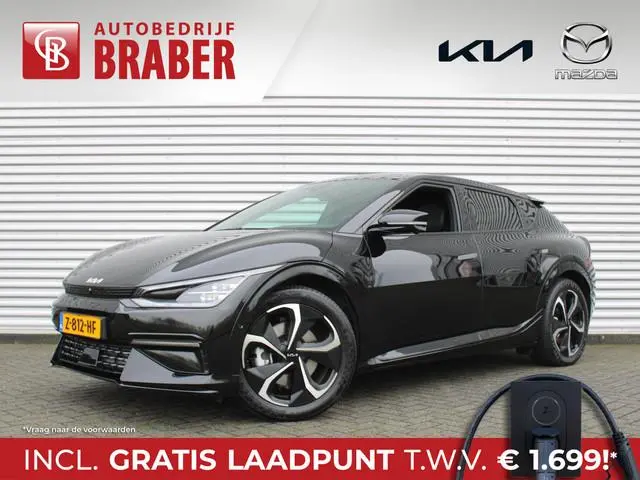 Kia EV6 GT-Line 77.4 kWh | 20" LM | Airco | Navi | Leer | Camera | Cruise | BTW auto | 17% bijtellin...