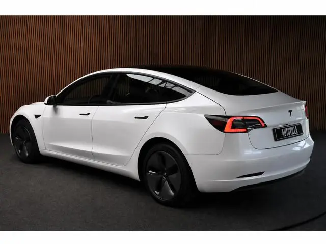 Tesla Model 3 RWD Plus 60 kWh SOH: 95.0% Panodak Full Self 3 Leer 360° ACC Climate Stuur- & Stoelver...