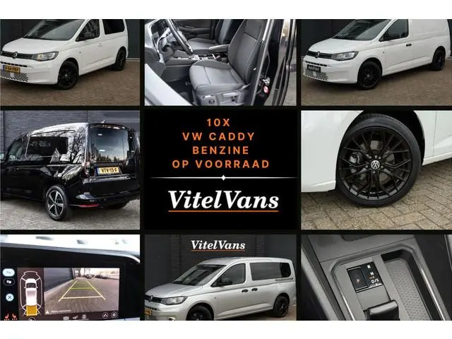 Volkswagen Caddy Cargo 1.5 TSI DSG-7 | Ergo | Camera | Carplay | ACC | Groot Scherm