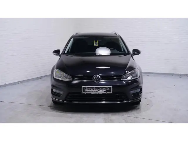 Volkswagen Golf Variant 1.6 TDI Highline R-line Sportstoelen lederen bekleding NAP DAB-ontvangst cru...