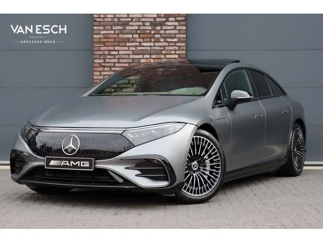 Mercedes-Benz EQS 580 4MATIC AMG Line 108 kWh | Luchtvering | Hyperscreen | Achterasbesturing | Dist...