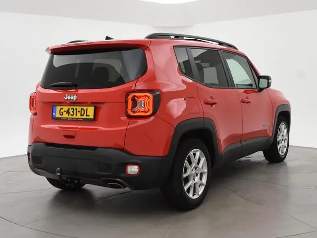 Jeep Renegade 1.0T LIMITED + PANORAMA | TREKHAAK | LEDER | ADAPTIVE CRUISE | STOEL/STUURVERW. | LED