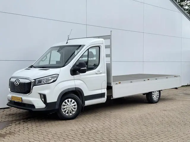 Maxus eDeliver 9 65kWh 204PK Nieuw! Open Laadbak 172km WLTP 100% Elektrisch Airco Adaptieve Cruise C...