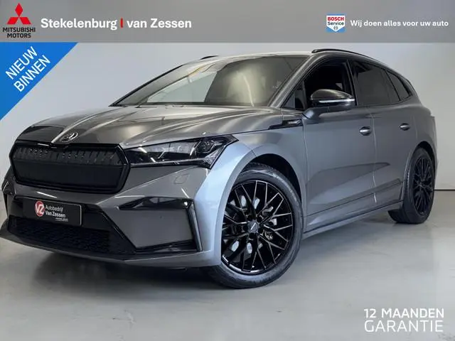 Skoda Enyaq iV 80 Sportline | NL-auto | Matrix-LED | Elektr tr.haak | ACC | Mirrorlink | NP56K | Rij...